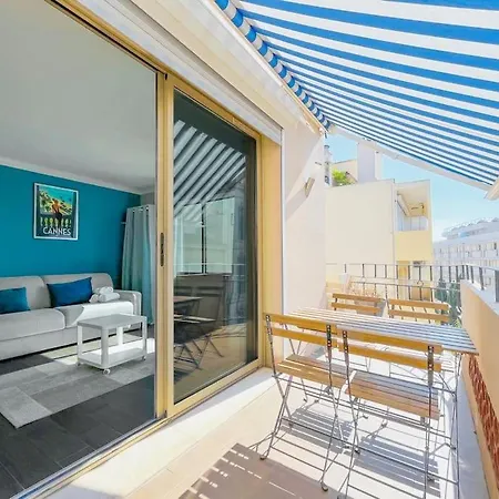 Le Palmazur - Center Near Sea Appartement